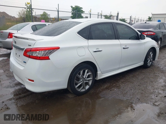 2014 Nissan Sentra SV with VIN 3N1AB7AP8EY249035, listed as a IAAI auction lot 42366263 with 94,898 mi miles and . Bid and sale history available at DreamBid. Image 4.