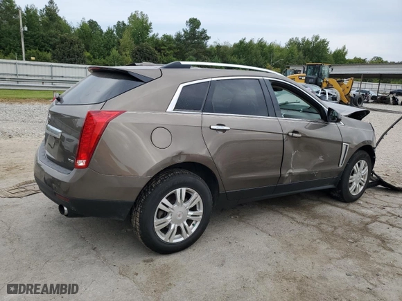 2015 Cadillac SRX Luxury Collection with VIN 3GYFNBE35FS571781, listed as a Copart auction lot 71241144 with 0 mi miles and Salvage Title. Bid and sale history available at carsss.com. Image 3.