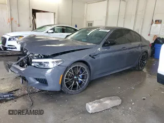 2019 BMW M5 with VIN WBSJF0C56KB448320, listed as a Copart auction lot 45788855 with 70,959 mi miles and Salvage Title. Bid and sale history available at carsss.com. Image 1.