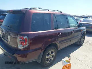 2007 Honda Pilot EX-L with VIN 5FNYF18667B002248, listed as a IAAI auction lot 41786397 with 193,748 mi miles and . Bid and sale history available at DreamBid. Image 4.