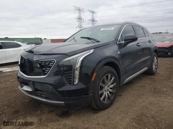 2019 Cadillac XT4 FWD Premium Luxury with VIN 1GYFZCR47KF150494, listed as a Copart auction lot 88595865 with 72,677 mi miles and Salvage Title. Bid and sale history available at carsss.com. Image 1.