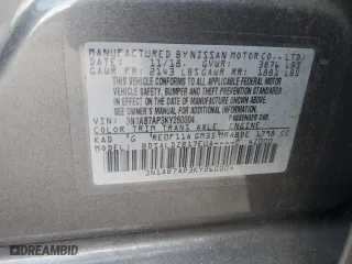 2019 Nissan Sentra S with VIN 3N1AB7AP3KY260004, listed as a Copart auction lot 48183085 with 118,135 mi miles and Non Repairable. Bid and sale history available at carsss.com. Image 12.
