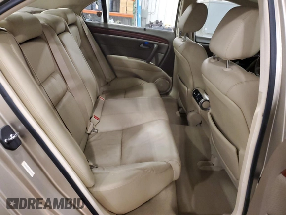 2009 Acura RL Tech Pkg with VIN JH4KB26669C001318, listed as a Copart auction lot 78960464 with 135,333 mi miles and Salvage Title. Bid and sale history available at carsss.com. Image 10.