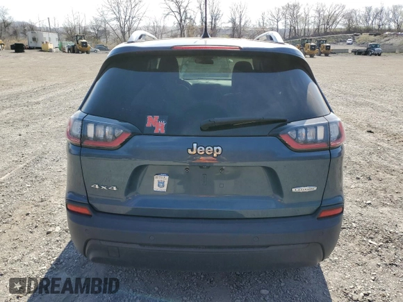 2019 Jeep Cherokee Latitude Plus with VIN 1C4PJMLB5KD384675, listed as a Copart auction lot 53583855 with 64,271 mi miles and Salvage Title. Bid and sale history available at DreamBid. Image 6.