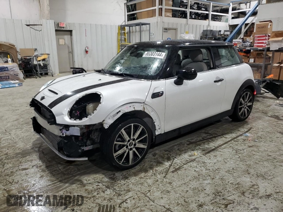 2023 MINI Hardtop Cooper S with VIN WMW53DH0XP2U03083, listed as a Copart auction lot 85303144 with 29,544 mi miles and Salvage title. Bid and sale history available at DreamBid. Image 1.