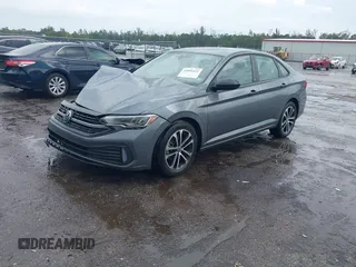 2023 Volkswagen Jetta Sport with VIN 3VWBM7BU8PM005151, listed as a IAAI auction lot 41886412 with 23,351 mi miles and . Bid and sale history available at DreamBid. Image 17.