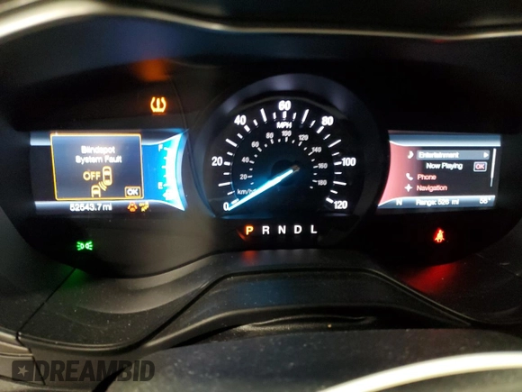 2019 Ford Fusion Hybrid SE with VIN 3FA6P0LU9KR287187, listed as a Copart auction lot 52704565 with 52,543 mi miles and Salvage Title. Bid and sale history available at carsss.com. Image 9.