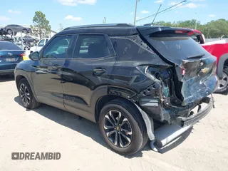 2023 Chevrolet TrailBlazer LT with VIN KL79MPSL6PB003993, listed as a IAAI auction lot 42074429 with 61,195 mi miles and . Bid and sale history available at DreamBid. Image 3.