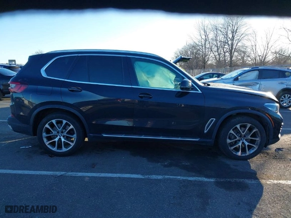 2023 BMW X5 xDrive40i with VIN 5UXCR6C02P9N75108, listed as a IAAI auction lot 41644301 with 55,198 mi miles. Bid and sale history available at carsss.com. Image 13.