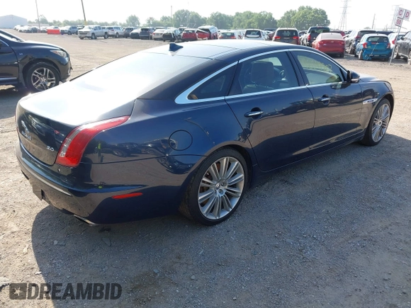 2013 Jaguar XJ Supercharged with VIN SAJWA2GE8DMV43164, listed as a IAAI auction lot 42549807 with 59,744 mi miles and . Bid and sale history available at DreamBid. Image 4.