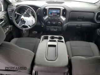 2021 Chevrolet Silverado 1500 LT with VIN 3GCUYDET5MG398568, listed as a Copart auction lot 87796835 with 68,396 mi miles and Salvage Title. Bid and sale history available at carsss.com. Image 8.