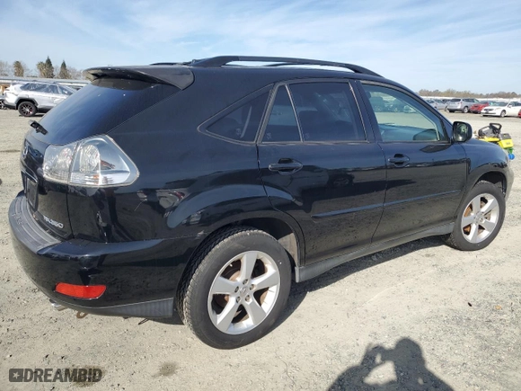 2007 Lexus RX 350 with VIN JTJGK31U570007190, listed as a Copart auction lot 47272395 with NaN miles and Clean Title. Bid and sale history available at carsss.com. Image 3.