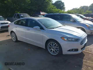 2014 Ford Fusion Titanium with VIN 3FA6P0K95ER128961, listed as a IAAI auction lot 42750668 with 197,188 mi miles and . Bid and sale history available at DreamBid. Image 1.