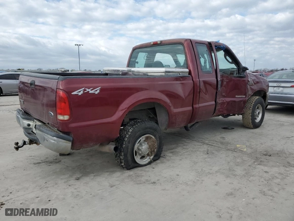 2004 Ford Super Duty F-250 XL with VIN 1FTNX21P84EA18957, listed as a Copart auction lot 85969144 with 129,407 mi miles and Salvage Title. Bid and sale history available at carsss.com. Image 3.