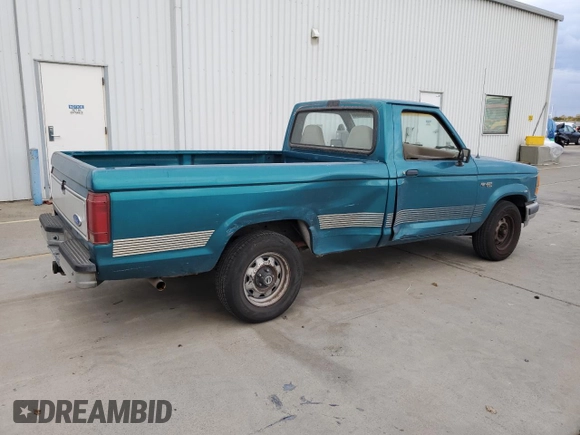 1992 Ford Ranger Splash with VIN 1FTCR10X1NTA36243, listed as a Copart auction lot 80685654 with 8,162 mi miles and Clean Title. Bid and sale history available at DreamBid. Image 3.