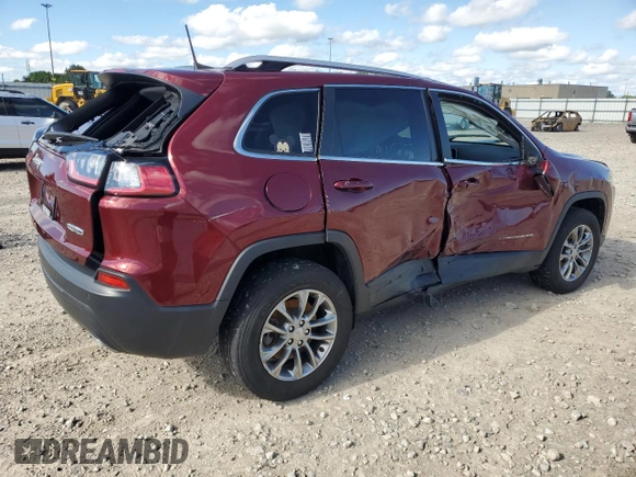 2019 Jeep Cherokee Latitude Plus z VIN 1C4PJMLX2KD398660, wystawiony jako Copart lot #65097025 z przebiegiem 41 005 mil mil oraz Nie do naprawy • Non repairable. Historia ofert i sprzedaży dostępna na DreamBid. Obrazek 3.