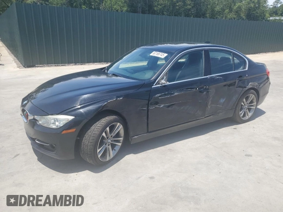2015 BMW 3 Series 328i with VIN WBA3C1C5XFK118049, listed as a Copart auction lot 60166745 with 145,645 mi miles and Salvage title. Bid and sale history available at DreamBid. Image 1.