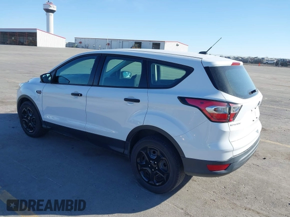 2017 Ford Escape S with VIN 1FMCU0F70HUC04674, listed as a IAAI auction lot 40598472 with 125,198 mi miles. Bid and sale history available at carsss.com. Image 3.