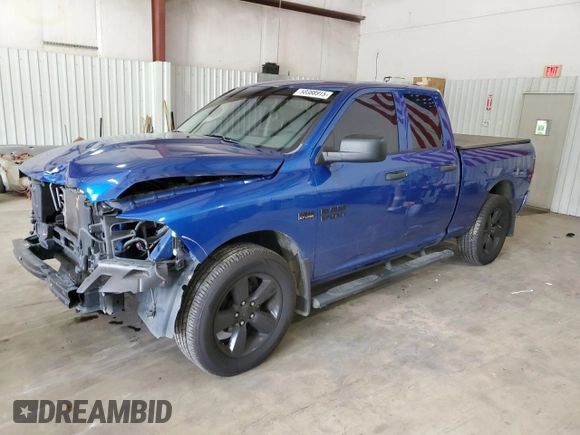 2018 Ram 1500 Express with VIN 1C6RR7FTXJS351180, listed as a Copart auction lot 50388915 with 118,960 mi miles and Salvage Title. Bid and sale history available at carsss.com. Image 1.
