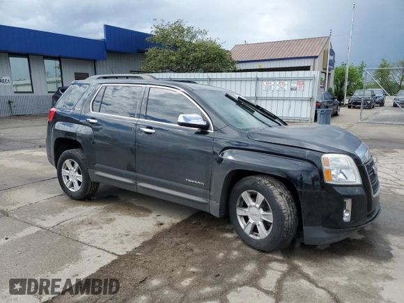 2013 GMC Terrain SLE with VIN 2GKALSEK9D6340654, listed as a Copart auction lot 56953305 with 185,300 mi miles and Salvage title. Bid and sale history available at DreamBid. Image 4.