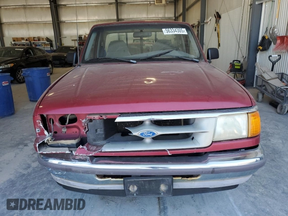 1996 Ford Ranger XLT с VIN 1FTCR10X9TUB10631, выставлен на аукционе Copart как лот 56334305 с пробегом 84 547 миль миль и Списание • Salvage title. История ставок и продаж доступна на DreamBid. Изображение 5.