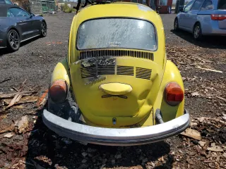1974 Volkswagen Beetle with VIN 1342675695, listed as a Copart auction lot 71269974 with 18,636 mi miles and Salvage Title. Bid and sale history available at DreamBid. Image 6.