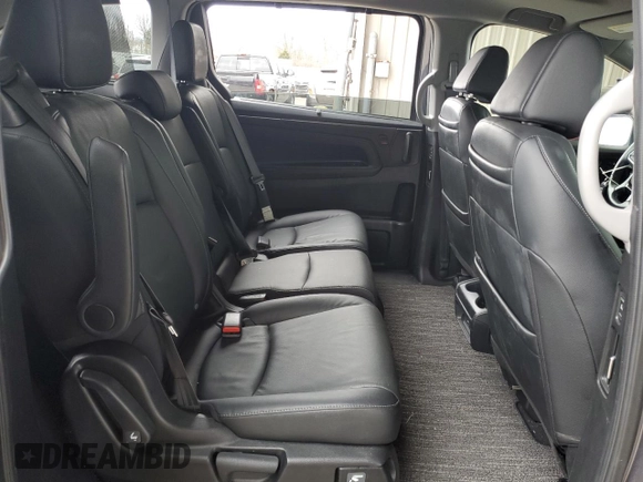 2022 Honda Odyssey Touring with VIN 5FNRL6H85NB023052, listed as a Copart auction lot 50884735 with 54,952 mi miles and Salvage Title. Bid and sale history available at DreamBid. Image 11.