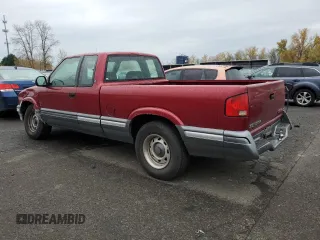 1994 GMC Sonoma SL Fleet with VIN 1GTCS19W8R8523978, listed as a Copart auction lot 79946404 with 137,650 mi miles and Salvage Title. Bid and sale history available at carsss.com. Image 2.