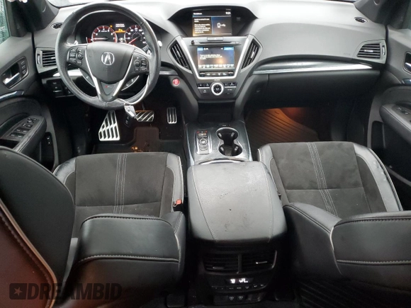 2020 Acura MDX Technology z VIN 5J8YD4H0XLL017671, wystawiony jako Copart lot #51522895 z przebiegiem 39 915 mil mil oraz Szkoda całkowita • Salvage title. Historia ofert i sprzedaży dostępna na DreamBid. Obrazek 8.