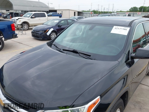 2018 Chevrolet Traverse LS with VIN 1GNERFKW3JJ138537, listed as a IAAI auction lot 42137386 with 119,208 mi miles and . Bid and sale history available at DreamBid. Image 6.
