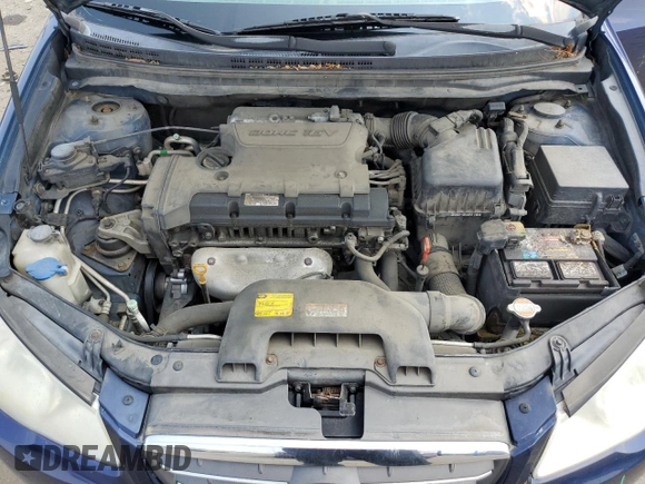 2009 Hyundai Elantra GLS z VIN KMHDU46D69U760247, wystawiony jako Copart lot #59694895 z przebiegiem 215 328 mil mil oraz Szkoda całkowita • Salvage title. Historia ofert i sprzedaży dostępna na DreamBid. Obrazek 11.