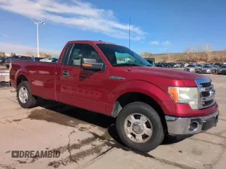 2013 Ford F-150 XL with VIN 1FTMF1CM6DKE93505, listed as a Copart auction lot 53392835 with 79,370 mi miles and Salvage Title. Bid and sale history available at carsss.com. Image 4.