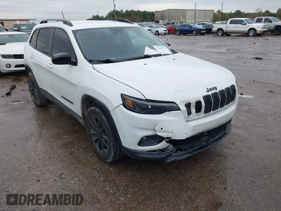 2023 Jeep Cherokee Altitude Lux with VIN 1C4PJMMB1PD110251, listed as a IAAI auction lot 41343772 with 33,182 mi miles. Bid and sale history available at carsss.com. Image 1.