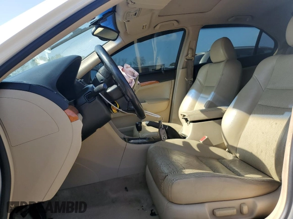 2004 Acura TSX w/Navigation with VIN JH4CL96954C027695, listed as a Copart auction lot 44243455 with Not provided miles and Salvage title. Bid and sale history available at DreamBid. Image 7.