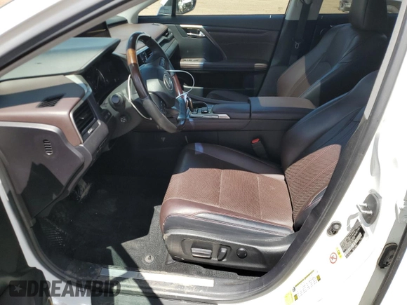 2016 Lexus RX 350 z VIN 2T2BZMCA6GC008254, wystawiony jako Copart lot #54799135 z przebiegiem 109 645 mil mil oraz Szkoda całkowita • Salvage title. Historia ofert i sprzedaży dostępna na DreamBid. Obrazek 7.