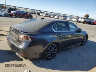 2017 Lexus GS with VIN JTHBZ1BL4HA008733, listed as a Copart auction lot 79435704 with 79,834 mi miles and Salvage Title. Bid and sale history available at carsss.com. Image 3.