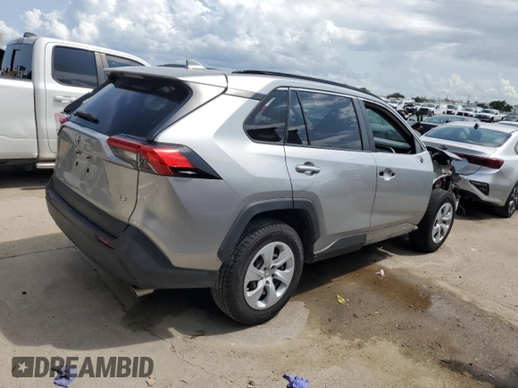 2019 Toyota RAV4 LE with VIN JTMH1RFV0KJ006644, listed as a Copart auction lot 59546835 with 101,050 mi miles and Salvage title. Bid and sale history available at DreamBid. Image 3.