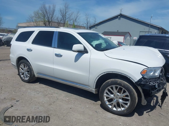 2016 Dodge Durango Limited с VIN 1C4RDJDG9GC433401, выставлен на аукционе IAAI как лот 42112880 с пробегом Не указан миль и . История ставок и продаж доступна на DreamBid. Изображение 1.