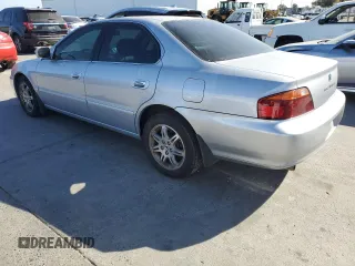 2001 Acura TL with VIN 19UUA56601A005851, listed as a Copart auction lot 70723754 with 151,436 mi miles and Salvage Title. Bid and sale history available at carsss.com. Image 2.
