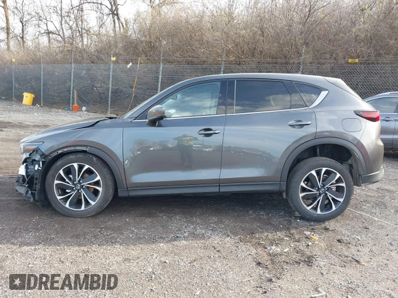 2023 Mazda CX-5 2.5 S Premium Package with VIN JM3KFBDM2P0246520, listed as a IAAI auction lot 41100226 with 9,537 mi miles. Bid and sale history available at carsss.com. Image 14.