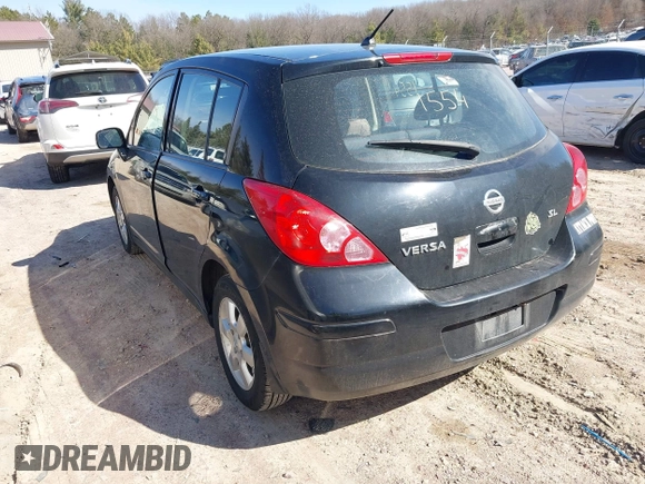 2009 Nissan Versa 1.8 S with VIN 3N1BC13E39L409657, listed as a IAAI auction lot 41981554 with 146,675 mi miles. Bid and sale history available at carsss.com. Image 3.