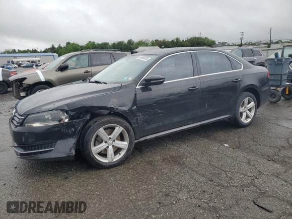 2012 Volkswagen Passat SE z VIN 1VWBH7A3XCC009775, wystawiony jako Copart lot #56469285 z przebiegiem 145 265 mil mil oraz Szkoda całkowita • Salvage title. Historia ofert i sprzedaży dostępna na DreamBid. Obrazek 1.