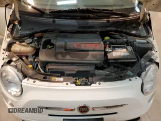 2017 FIAT 500 Pop with VIN 3C3CFFLR6HT661740, listed as a Copart auction lot 46289475 with 63,864 mi miles and Salvage title. Bid and sale history available at DreamBid. Image 11.