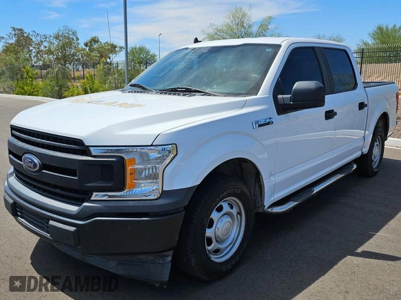 2020 Ford F-150 XL z VIN 1FTEW1C59LKF20188, wystawiony jako Copart lot #66210185 z przebiegiem 148 260 mil mil oraz Czysty tytuł • Clean title. Historia ofert i sprzedaży dostępna na DreamBid. Obrazek 2.