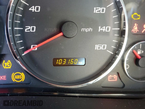 2006 Cadillac CTS with VIN 1G6DM57T960177550, listed as a Copart auction lot 81492604 with 103,160 mi miles and Salvage Title. Bid and sale history available at carsss.com. Image 9.