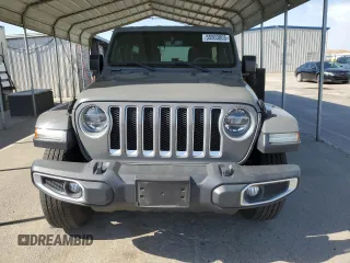 2019 Jeep Wrangler Unlimited Sahara with VIN 1C4HJXEG0KW532685, listed as a Copart auction lot 55503805 with 67,108 mi miles and Salvage title. Bid and sale history available at DreamBid. Image 5.