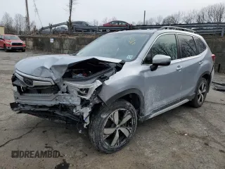 2020 Subaru Forester Touring with VIN JF2SKAXC9LH579957, listed as a Copart auction lot 89087915 with 0 mi miles and Salvage Title. Bid and sale history available at carsss.com. Image 1.
