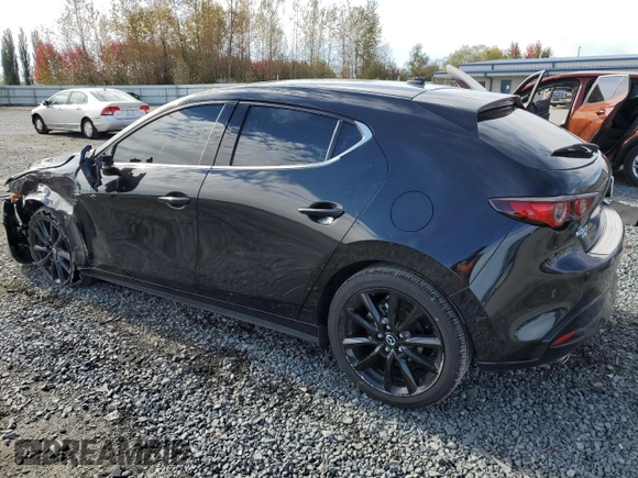 2022 Mazda Mazda3 Hatchback Premium with VIN JM1BPBMLXN1518512, listed as a Copart auction lot 75472414 with 42,914 mi miles and Salvage Title. Bid and sale history available at carsss.com. Image 2.