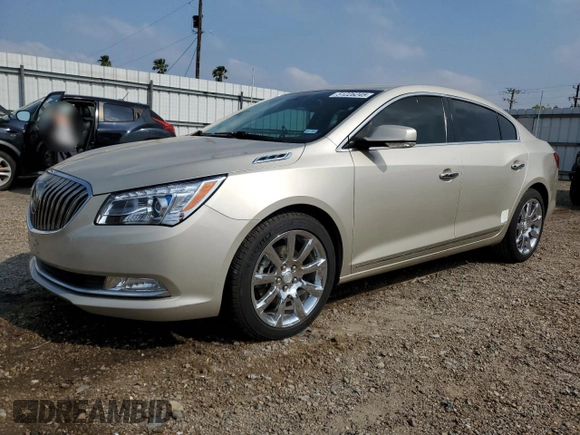2014 Buick LaCrosse Premium I with VIN 1G4GD5G39EF133209, listed as a Copart auction lot 51226245 with 37,628 mi miles and Salvage Title. Bid and sale history available at carsss.com. Image 1.