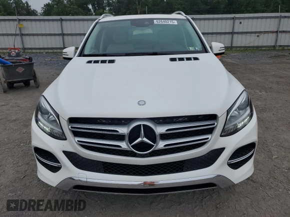 2017 Mercedes-Benz GLE 350 with VIN 4JGDA5HBXHA908197, listed as a Copart auction lot 62640215 with 67,165 mi miles and Salvage title. Bid and sale history available at DreamBid. Image 5.
